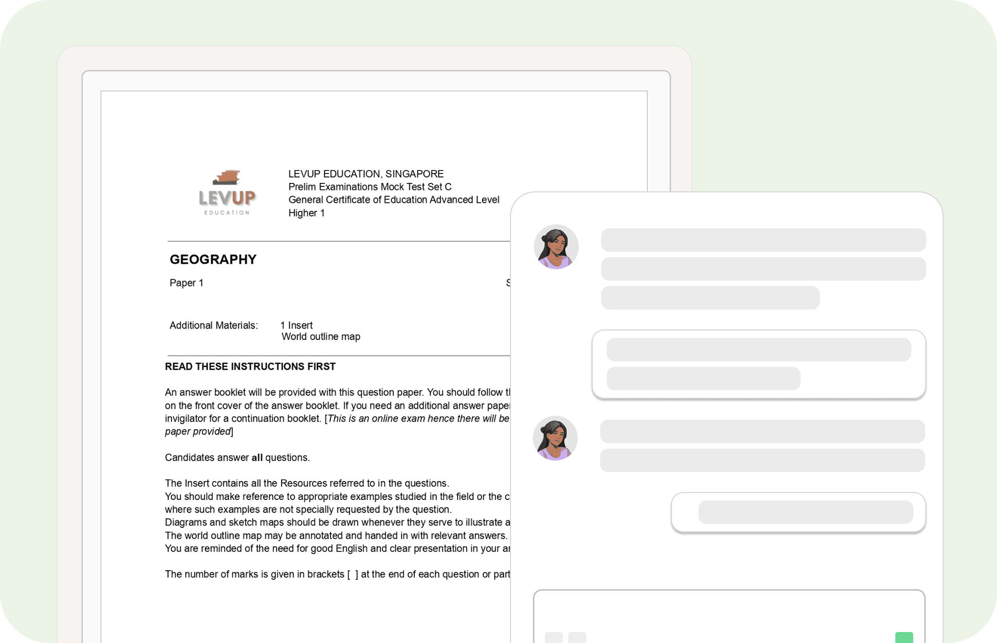 Targeted mock test generation