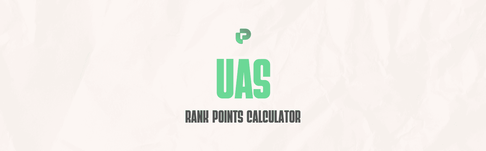 A-Level Rank Points / UAS Calculator